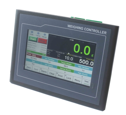 Regulador del indicador de la pesa de chequeo, regulador del indicador del peso de la pantalla táctil