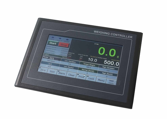 Regulador de la célula de carga de la pesa de chequeo de la pantalla táctil